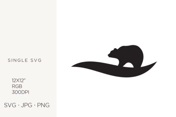 Abstract Bear, Vector Logo Icon: Graphics & Icons for Creative Sellers