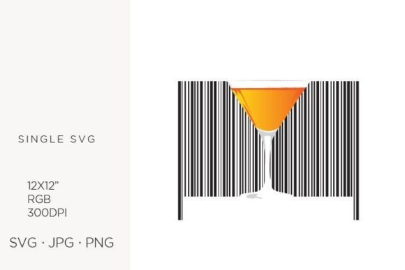 Barcode, Glass, Vector