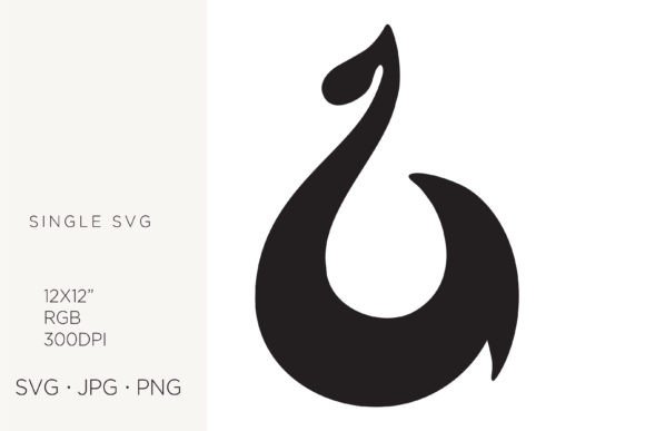Bone Matau Maori Fish Hook Graphics & Icons